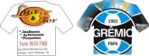 100 Chaveiros Plástico Mini Camiseta